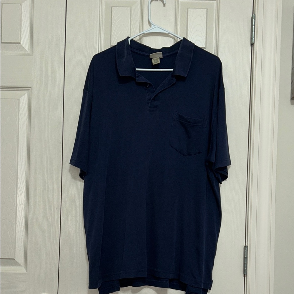 L.L. Bean Dark Blue Polo Shirt